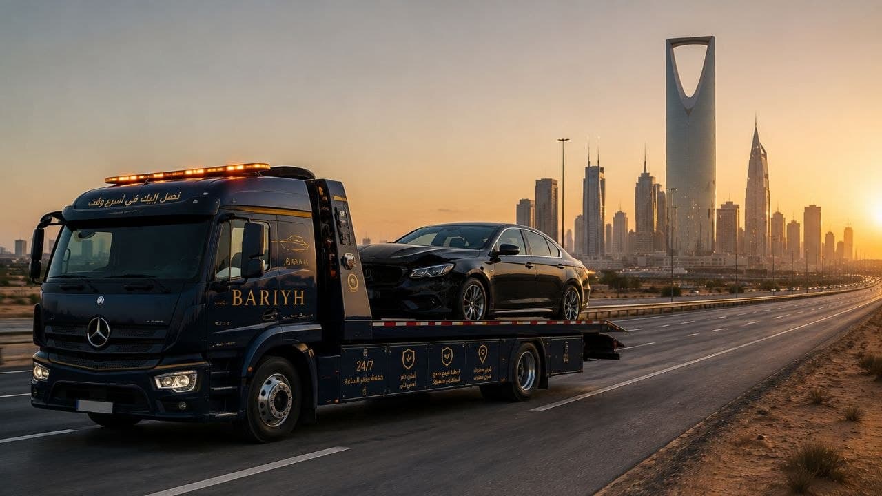 سطحة هيدروليك لإنقاذ ونقل السيارات المصدومة والمتعطلة